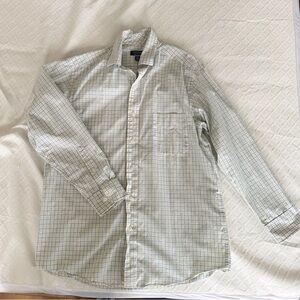 club room Cotton Shirt in Blue and Yellow